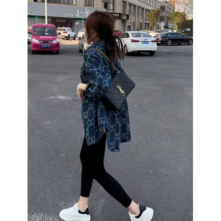 FA45059# 春秋女款新款气质高级感超好看上衣名媛小香风牛仔外套秋装 服裝批發女裝批發服飾貨源