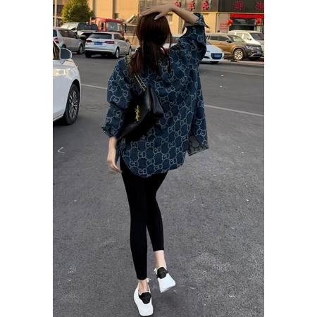 FA45059# 春秋女款新款气质高级感超好看上衣名媛小香风牛仔外套秋装 服裝批發女裝批發服飾貨源