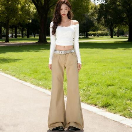 FA45279# 新款美式卡其...