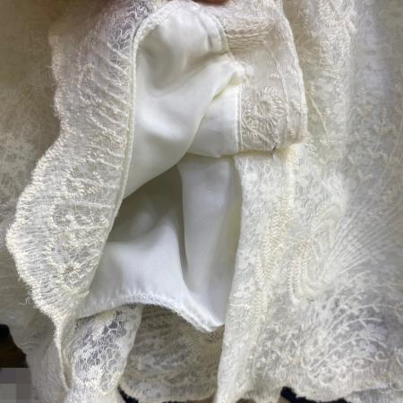 FA45305# 重工钉珠翻领长袖蕾丝衬衫春秋新款刺绣衬衫洋气小衫上衣 服裝批發女裝批發服飾貨源