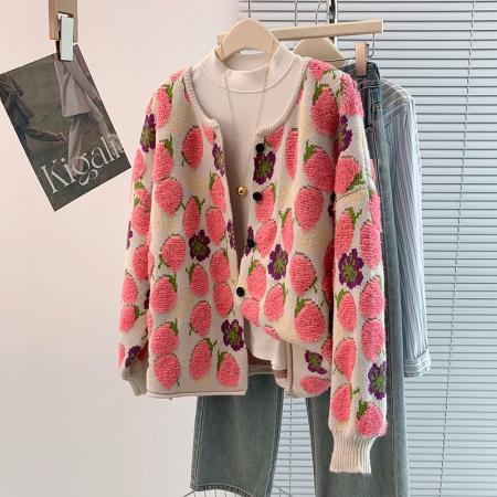 FA45403# 秋冬新款圆领...