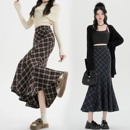 FA45422# 秋冬新款毛呢...