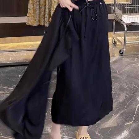 FA45568# 大码女装半身裙子女夏季薄款高腰显瘦百搭A字裙 服裝批發女裝批發服飾貨源