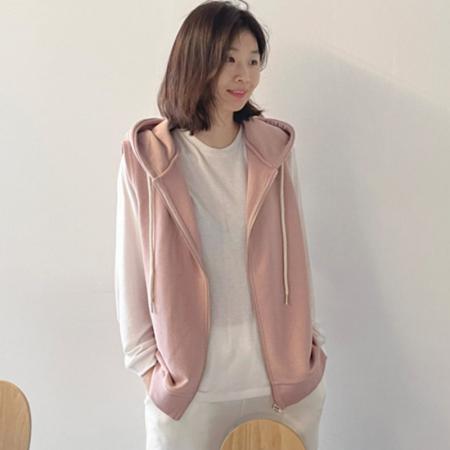 FA45606# 连帽卫衣无袖小背心百搭马甲女秋韩版小个子显瘦加厚马夹外套 服裝批發女裝批發服飾貨源