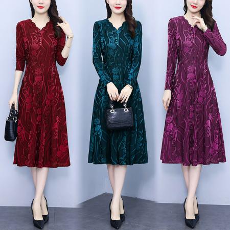 FA45620# 装新款秋冬新款高贵气质时尚A版显瘦遮胯 服裝批發女裝批發服飾貨源