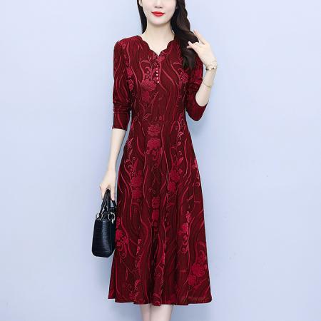 FA45620# 装新款秋冬新款高贵气质时尚A版显瘦遮胯 服裝批發女裝批發服飾貨源