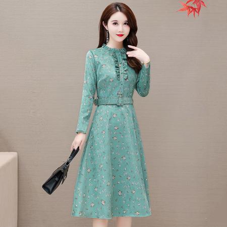 FA45635# 高端精致衬衫连衣裙早秋季女装新款高级感正式场合裙子春秋款 服裝批發女裝批發服飾貨源