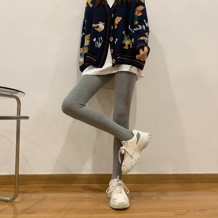 FA45908# 高腰打底裤女秋冬加绒保暖裤外穿弹力修身显瘦小脚 服裝批發女裝批發服飾貨源