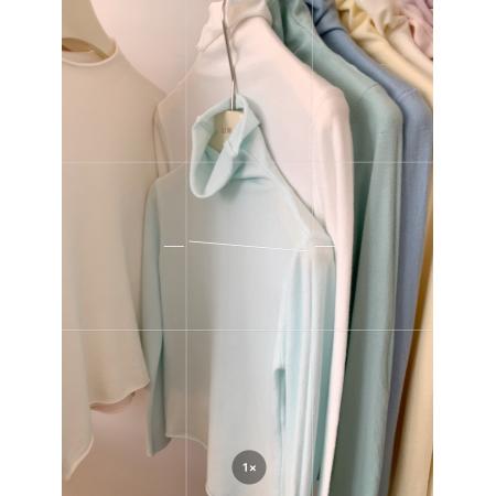 FA45957# 13色糖果色堆堆领长袖打底衫女简约纯色高领内搭外穿针织上衣 服裝批發女裝批發服飾貨源