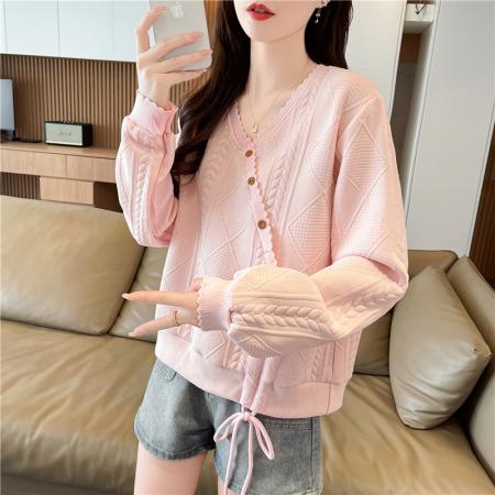 华棉复合春秋薄长袖卫衣女韩版宽松显瘦设计感上衣网红 服裝批發女裝批發服飾貨源