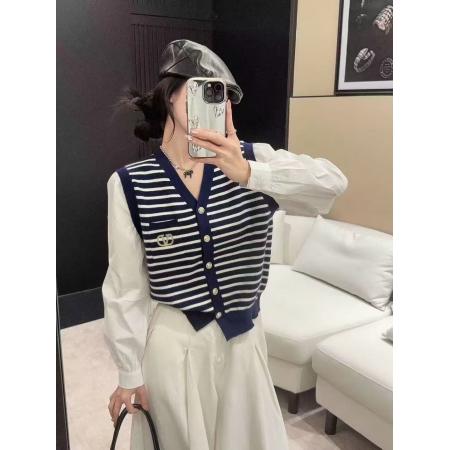 FA46382# 欧洲站早春新款欧货格子长袖衬衫拼接羊毛针织衫+披肩假两件 服裝批發女裝批發服飾貨源