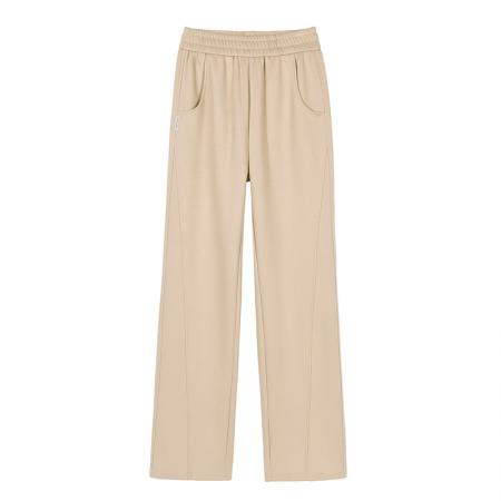 FA46392# 新款加厚窄版香蕉阔腿裤女加绒长裤冬季运动直筒卫裤子 服裝批發女裝批發服飾貨源