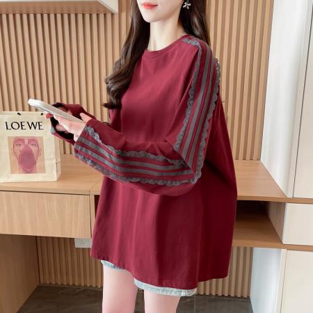 FA46552# 双纱纯棉刷毛