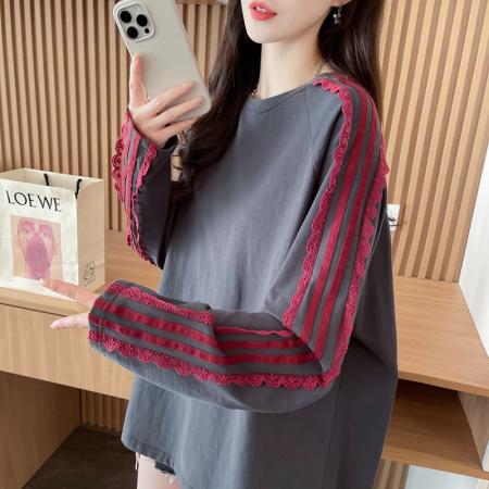 FA46552# 双纱纯棉刷毛