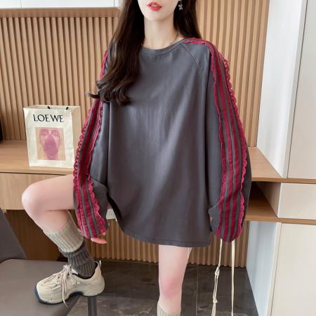 FA46552# 双纱纯棉刷毛