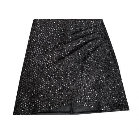 秋冬新款小香风亮片毛呢显瘦高腰a字包臀半身裙 服裝批發女裝批發服飾貨源