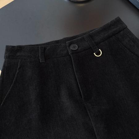 A字厚实斜纹料短裙裤女秋冬基础百搭显瘦四色中高腰短裤 服裝批發女裝批發服飾貨源