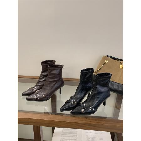 X-32907# 细跟高跟女靴子35-40码 鞋子批发女鞋批发货源