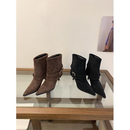 X-32908# 细跟高跟女靴子35-40码 鞋子批发女鞋批发货源