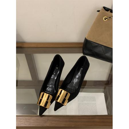 X-32909# 四季单鞋细跟尖头女秋鞋35-40码 鞋子批发女鞋批发货源