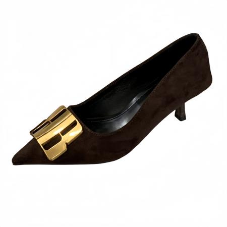 X-32909# 四季单鞋细跟尖头女秋鞋35-40码 鞋子批发女鞋批发货源