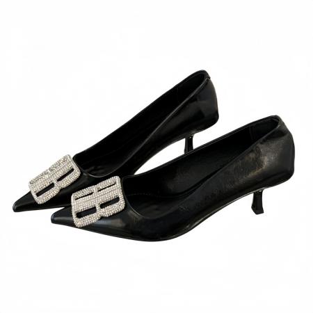 X-32914# 四季单鞋细跟尖头女秋鞋35-40码 鞋子批发女鞋批发货源