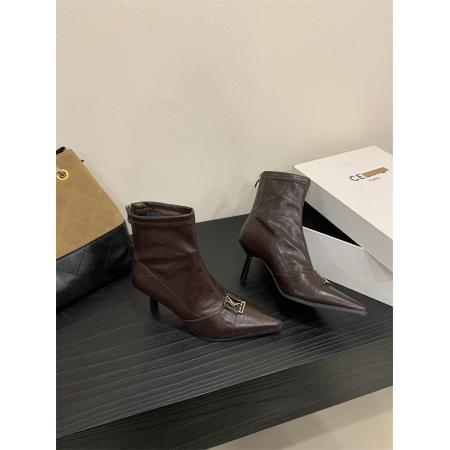 X-32918# 细跟高跟女靴子35-40码 鞋子批发女鞋批发货源