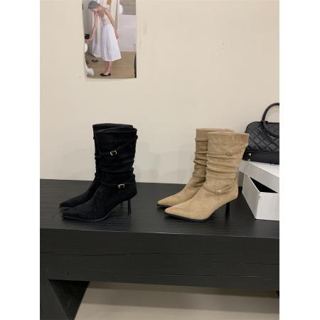 X-32919# 细跟高跟女靴子35-40码 鞋子批发女鞋批发货源