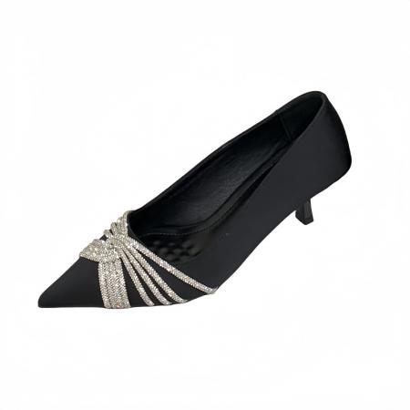 X-32926# 四季单鞋细跟尖头女秋鞋35-40码 鞋子批发女鞋批发货源