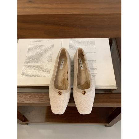 X-32941# 新款山茶花内增高保暖单鞋内里加毛 鞋子批发女鞋批发货源