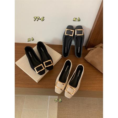 X-32944# 新款内增高单鞋方扣舒适女鞋 鞋子批发女鞋批发货源