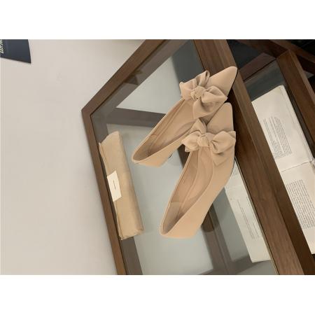 X-32948# 秋季尖头蝴蝶结单鞋 鞋子批发女鞋批发货源