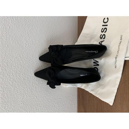 X-32948# 秋季尖头蝴蝶结单鞋 鞋子批发女鞋批发货源