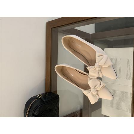 X-32948# 秋季尖头蝴蝶结单鞋 鞋子批发女鞋批发货源