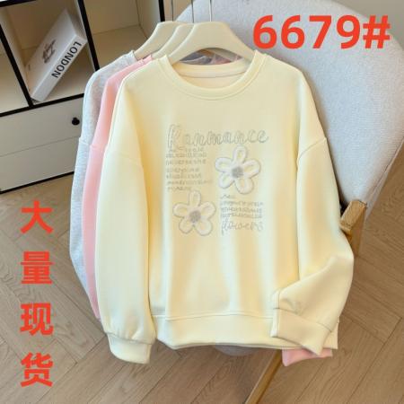 FA47199# 日常休闲卫衣新款时尚百搭简约舒适宽松外套女  服裝批發女裝批發服飾貨源