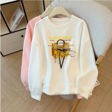 FA47203# 日常休闲卫衣新款时尚百搭简约舒适宽松外套女  服裝批發女裝批發服飾貨源