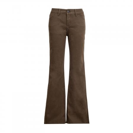 FA47244# 美式复古喇叭牛仔长裤拖地垂感慵懒修身辣妹显瘦百搭日常舒适  服裝批發女裝批發服飾貨源