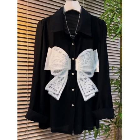 FA47262# 新款百搭网红遮肉甜美衬衫开衫轻奢上衣时尚显瘦衬衫上衣  服裝批發女裝批發服飾貨源