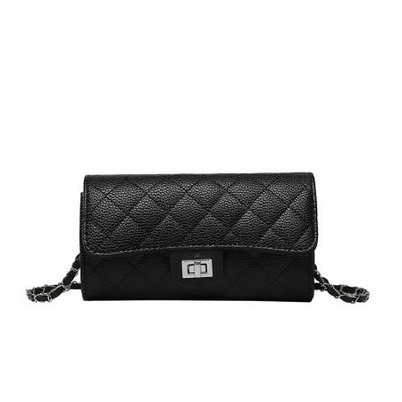 FA47440# 跨境时尚简约菱格链条小香风单肩斜挎小方包包女高级感腋下包 女包批发包包批发货源