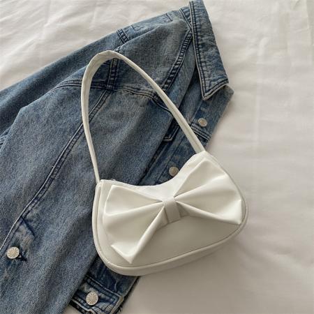 FA47443# 夏季新款时尚腋下包包女士辣妹小众蝴蝶结简约单肩手拎包批发 女包批发包包批发货源