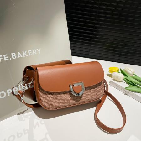 FA47448# 新款洋气时尚腋下包通勤潮流复古气质单肩斜挎包女简约小方包 女包批发包包批发货源