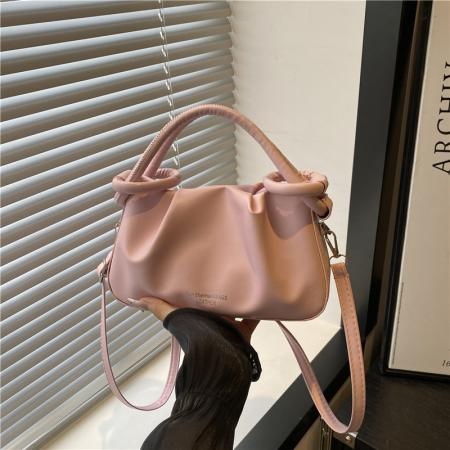 FA47454# 高级感小众包包女新款夏季百搭斜挎包时尚手提褶皱小拎包批发 女包批发包包批发货源