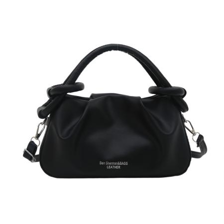 FA47454# 高级感小众包包女新款夏季百搭斜挎包时尚手提褶皱小拎包批发 女包批发包包批发货源