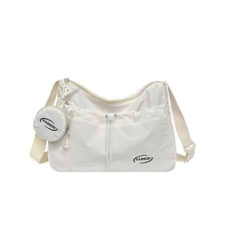 FA47456# 跨境女包潮流运动工装风单肩包轻便尼龙外出布袋包大容量挎包批发 女包批发包包批发货源