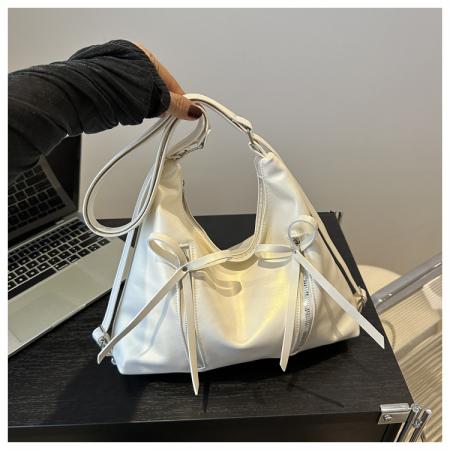 FA47467# 新款蝴蝶结时尚温柔多用双单肩包女士韩版设计感托特大包批发 女包批发包包批发货源