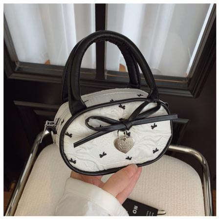 FA47477# 韩版小众蝴蝶结手提包女新款时尚百搭迷你口红斜挎小方包 女包批发包包批发货源