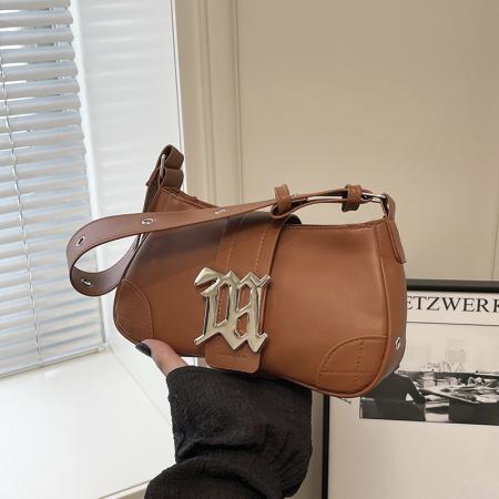 FA47479# 跨境腋下包女士新款潮小众复古时尚百搭法棍包单肩手提包 女包批发包包批发货源