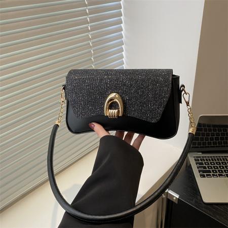 FA47481# 外贸休闲潮流法棍腋下包女士新款时尚小众设计气质单肩手拎包 女包批发包包批发货源