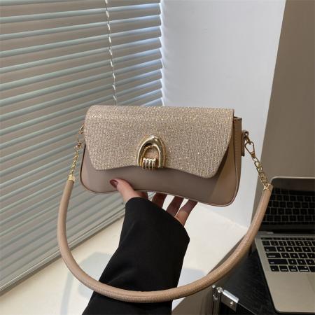 FA47481# 外贸休闲潮流法棍腋下包女士新款时尚小众设计气质单肩手拎包 女包批发包包批发货源