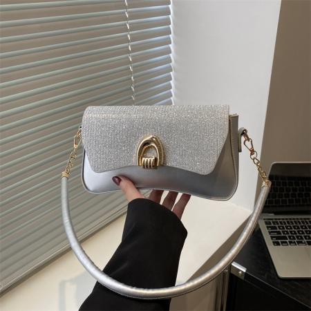 FA47481# 外贸休闲潮流法棍腋下包女士新款时尚小众设计气质单肩手拎包 女包批发包包批发货源